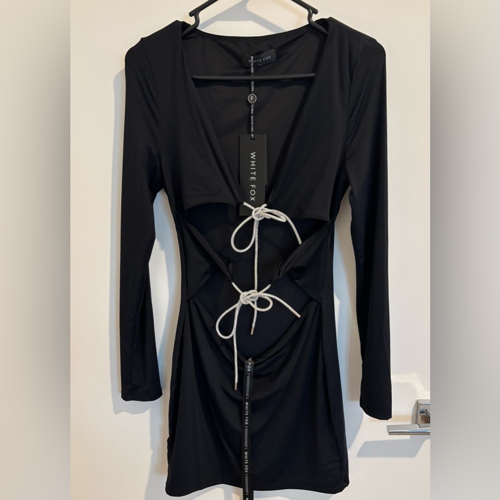 Dance Until Dawn Black Mini Dress - Picture 5 of 7